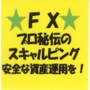 FX秘伝コツコツプロスキャル