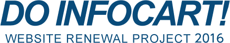 DO INFOCART!��WEBSITE RENEWAL PROJECT 2016