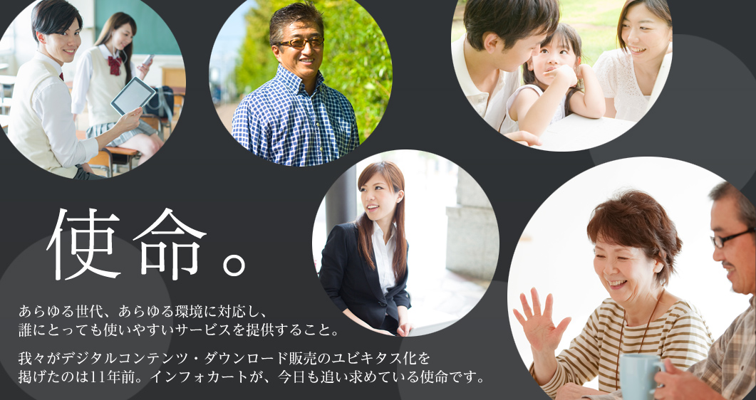 ��̿�������������塢������Ķ����б�����ï�ˤȤäƤ�Ȥ��䤹�������ӥ����󶡤��뤳�ȡ��桹���ǥ����륳��ƥ�ġ����������������Υ�ӥ���������Ǥ����Τ�13ǯ��������ե������Ȥ����������ɤ����Ƥ����̿�Ǥ���